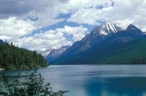 Bowman Lake at Glacier National Park, by the National Park Service