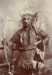 Nisqually Chief Leschi by John E. Mitchell, 1896