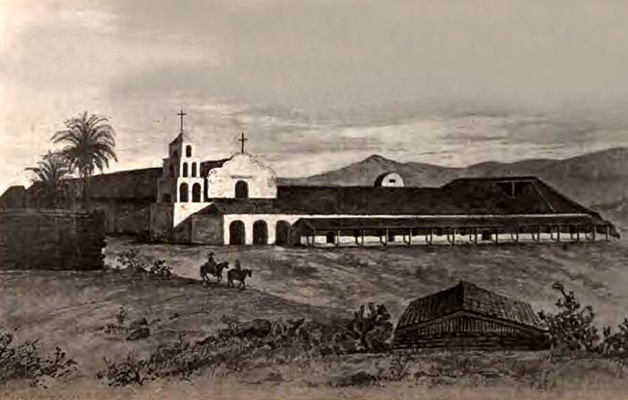 Mission San Diego, California 1848
