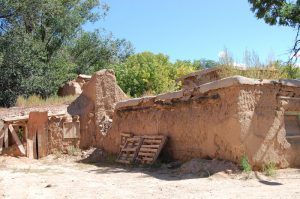 Rancho de Taos, New Mexico Ruins by Kathy Weiser-Alexander.