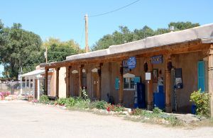 Shops at Rancho de Taos, New Mexico today by Kathy Weiser-Alexander.