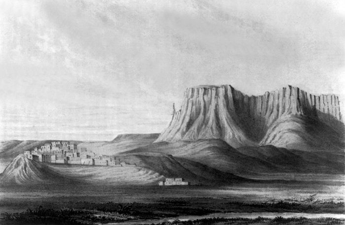 Zuni Pueblo, 1855