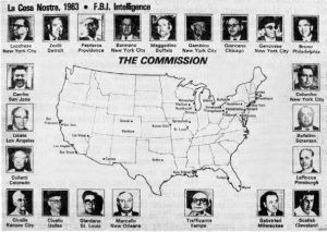 Mafia bosses across the country in 1963