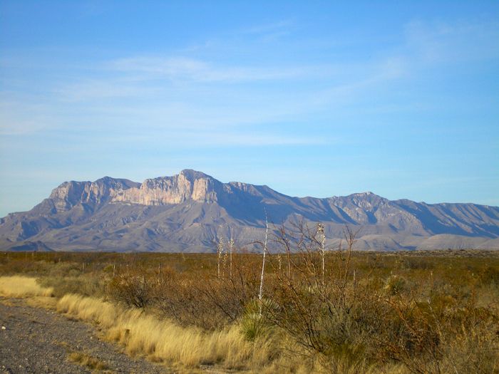 Guadalupe Mountains by Kathy Weiser-Alexander.