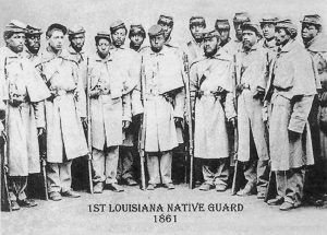 Louisiana Native Guard, 1861