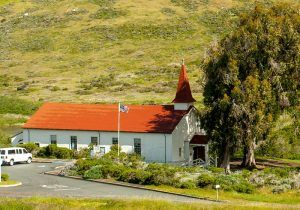 The Marin Headlands Visitor Center is in the old Fort Barry Chapel, courtesy National Park Service.