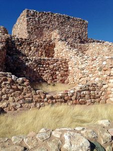Tuzigoot Pueblo, Arizona courtesy Wikipedia.