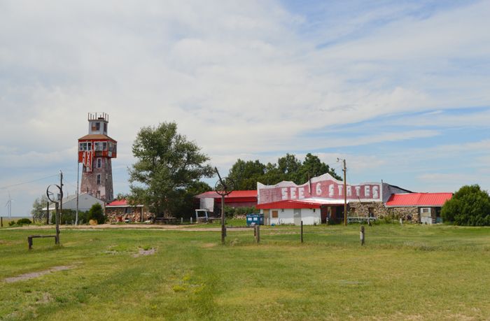 The Wonder Tower in Genoa, Colorado is closed today, by Kathy Alexander, 2018.
