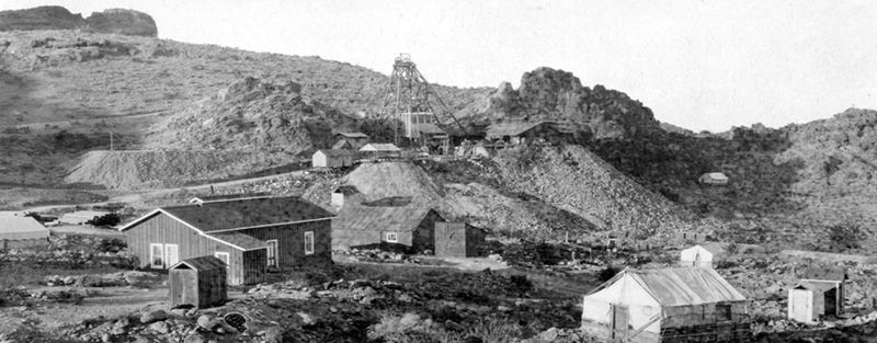 Gold Road, Arizona Mine, 1906.