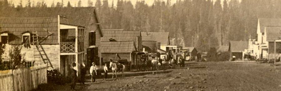 North Bloomfield, California, 1860s.