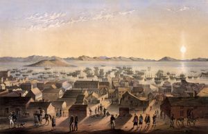San Francisco, California by Frank Marry, about 1850.