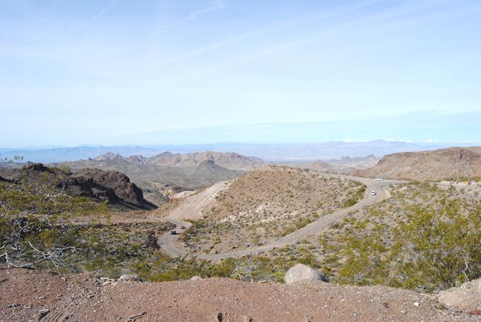 View from the summit of Sitgreaves Pass, Arizona by Kathy Alexander.