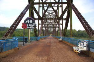 Chain of Rocks Bridge in St. Louis, Missouri by Carol Highsmith.
