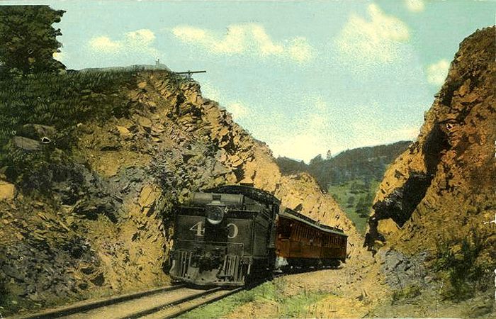Deadwood Central Railroad between Lead and Deadwood