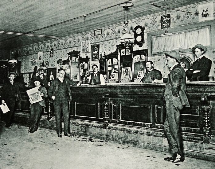 Bar at the Gem Variety Theatre in Deadwood, South Dakota.
