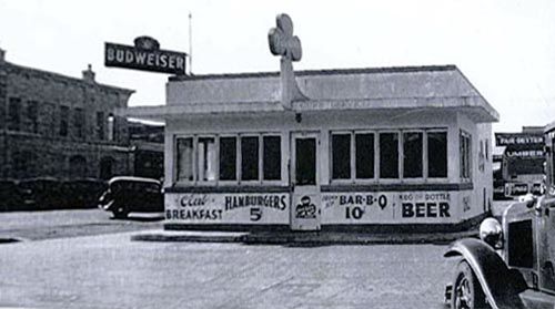 One of the first Valentine Diners in Hutchinson, Kansas, courtesy Kansas State Historical Society