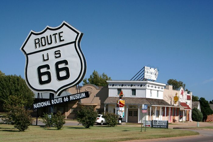National Route 66 Museum, Elk City, Oklahoma by the Federal Highway Administration.