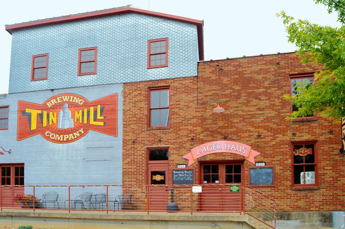 Tin Mill Brewery in Hermann, Missouri by Kathy Weiser-Alexander.