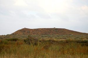Indian Mound near Lakin, Kansas on the Santa Fe Trail.