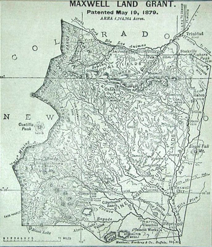 Maxwell Land Grant Map