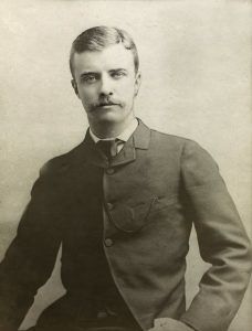 Theodore Roosevelt as a young man.