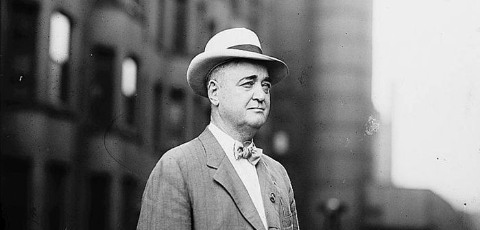 Bat Masterson in the later years of his life.