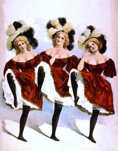 Dancing Girls, 1890