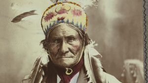 Apache Leader Geronimo Before Restoration Apache Leader Geronimo Before Restoration