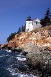 Bass Harbor Lighthouse at Arcadia National Park, Maine