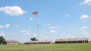 Fort Larned Parade Grounds by Kathy Alexander.