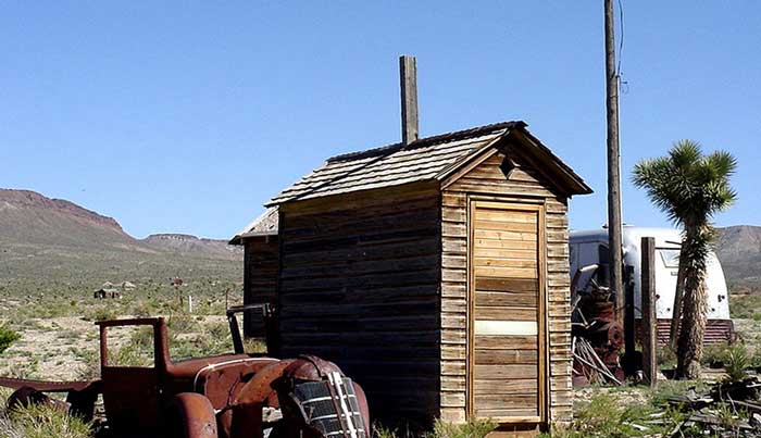 Gold Point Nevada Outhouse
