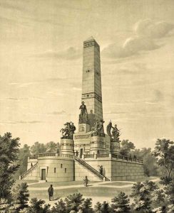 Lincoln Monument at the Oak Ridge Cemetery, Springfield, Illinois.