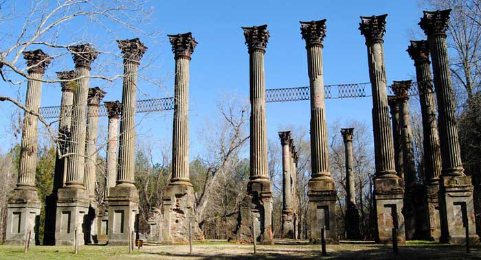 Windsor Ruins near Port Gibson, Mississippi. Photo by Kathy Alexander.