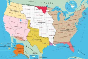 U.S. History Map