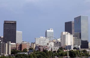 Skyline of Atlanta, the capital city of Georgia by Carol Highsmith.