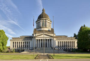 The Washington State Capitol Building in Olympia by Carol Highsmith.