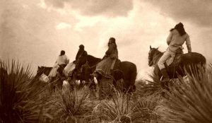 Apache Before the Storm, Edwards S. Curtis, 1906