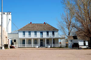 The Hotel Edwards is now part of the Grant County Museum, by Kathy Weiser-Alexander.