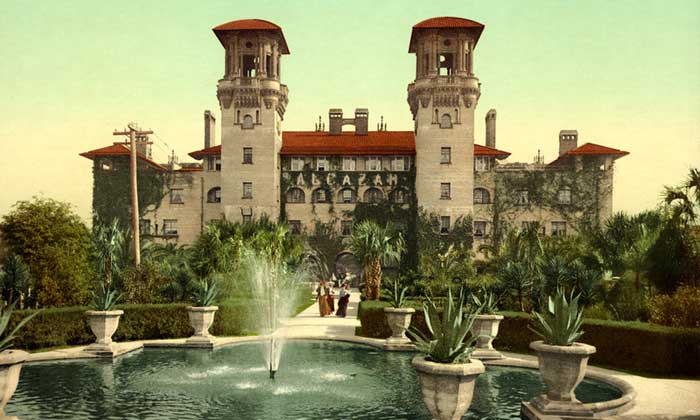 The Alcazar Hotel is now the Lightner Museum in St. Augustine, Florida