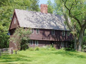 Parson Capen House in Topsfield, Massachusetts.