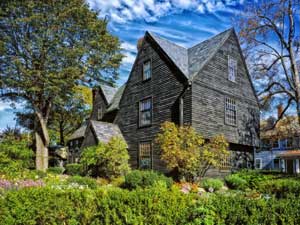 House of Seven Gables in Salem, Massachusetts.