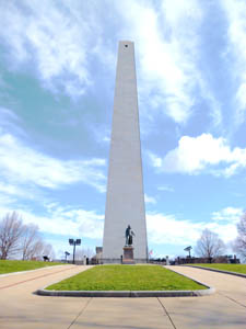Bunker Hill Monument in Boston, Massachusetts by the National Park Service.