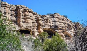 Gila Cliff Dwellings, New Mexico courtesy Wikipedia.