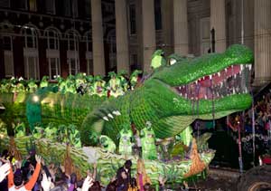 Mardi Gras Parade in New Orleans, Louisiana by Carol Highsmith.