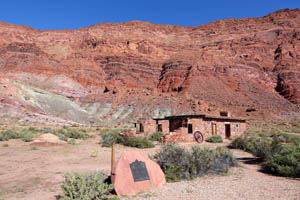 Building at Lees Ferry, Glen Canyon National Recreation Area, AZ by the National Park Service.