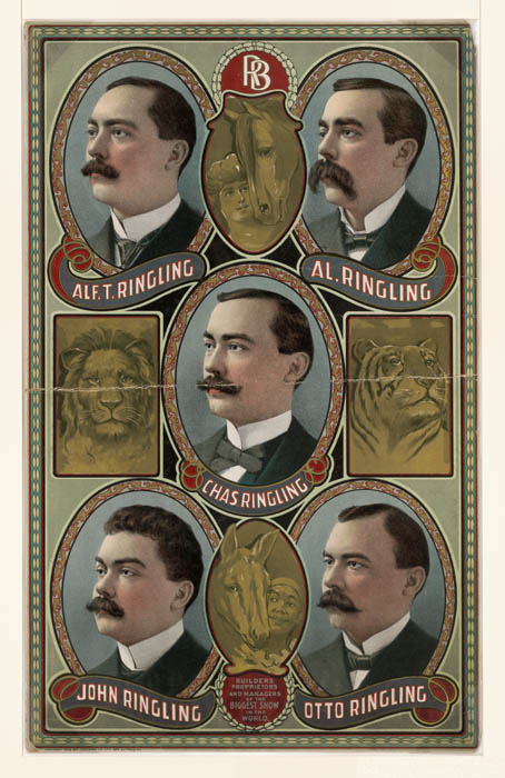 Ringling Brothers by Courier Litho Company, 1903