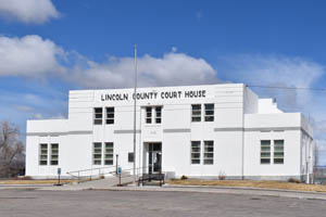 Lincoln County Courthouse, Pioche, Nevada by Kathy Alexander.