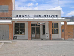 Golden, New Mexico general store by Kathy Weiser-Alexander.