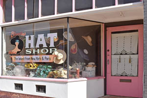 Lowell, Arizona Hat Shop by Kathy Alexander.
