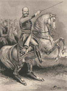 Major General Ambrose E. Burnside by Currier & Ives.